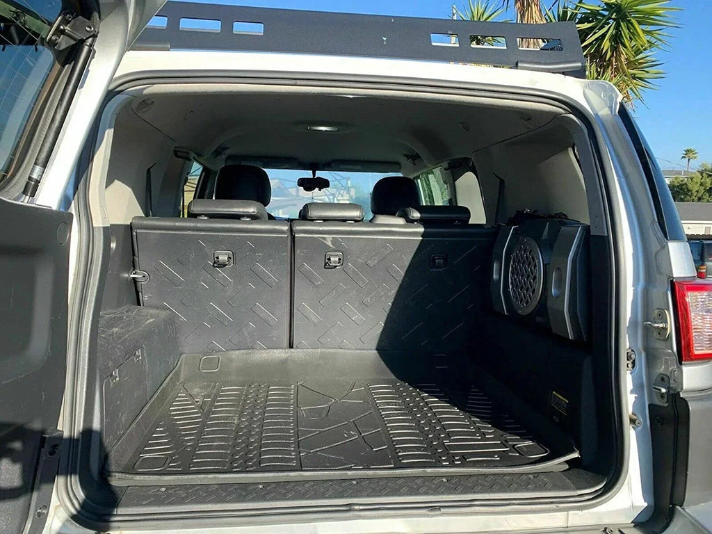 – for Trunk Cargo Non-Slip – Pre-Cut – Raised Trunk FJ Trunk for 2007-2014 Mat Install Easy Rubber Liner Cruiser – Laser Mats – to Weather-Resistant EA Lip Toyota Mat Design with EACCESSORIES Cars Car