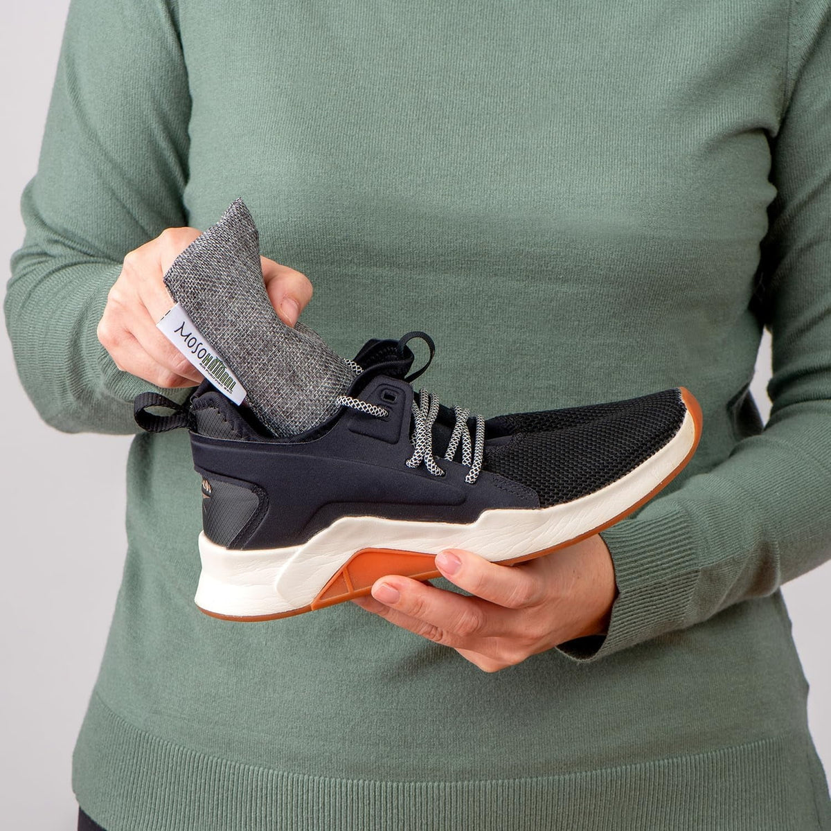 Gear. Odor Two Packs A Purifying Bags. Scent 75g Odor Premium Moso Bags Bamboo 2 of Moso Free Lifespan! Shoes, Air Gym for Sports Eliminator Absorber. (Two Charcoal Natural and Year Mini Bags)