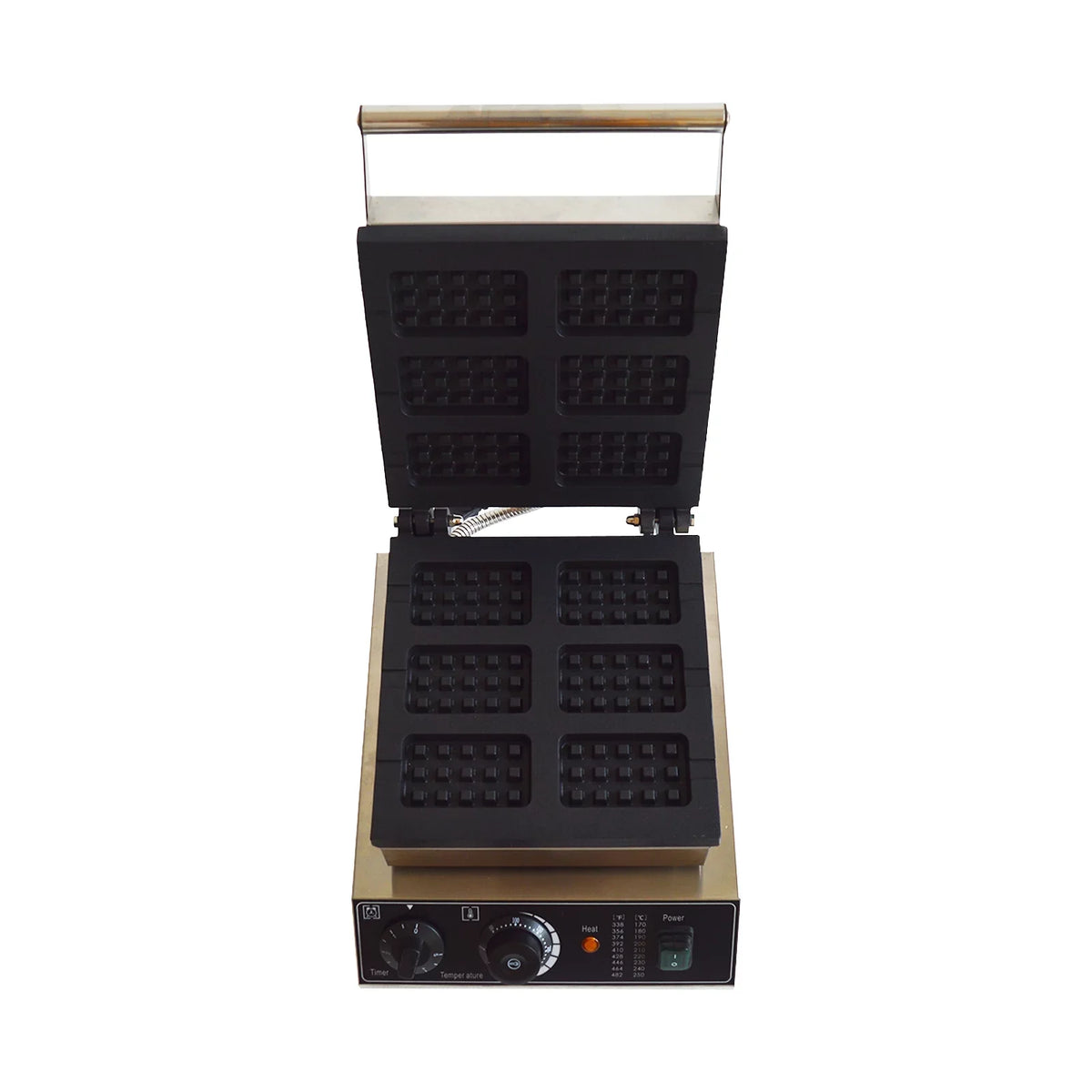 Machine Baking Electric Machine Grid Six Oven Nonstick Scones Commercial INTSUPERMAI 6Pcs Waffle Grid Keli