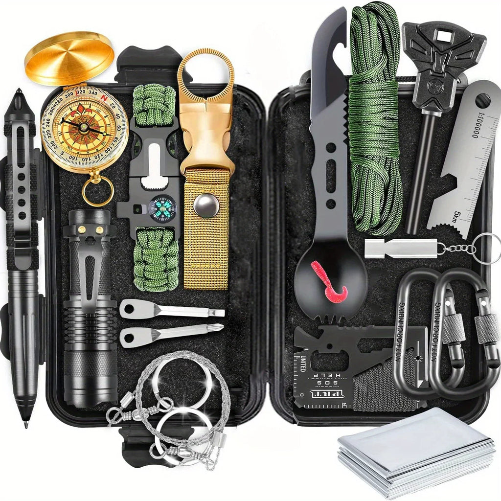Fishing Emergency Birthday Hunting Gift Husband 1 Men Survival For Kits, Camping, For Father's Dad In Outdoor Equipment Gift, Survival 20