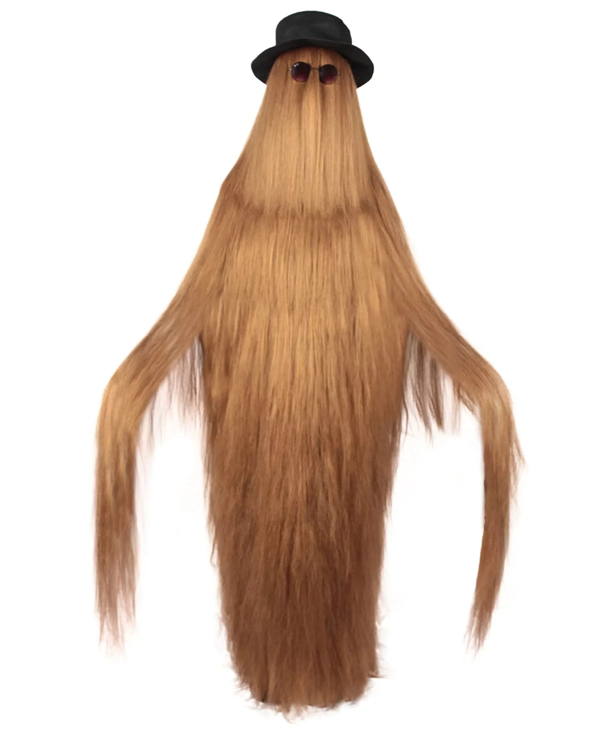 Adult Dapper Addams Costume, Synthetic Brown Family Monster Itt Cousin Creature Fiber, Halloween Unisex HPO