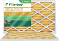 Filterbuy MERV Air Filters HVAC AC Furnace 14x24x1 11 Pleated (2-Pack)