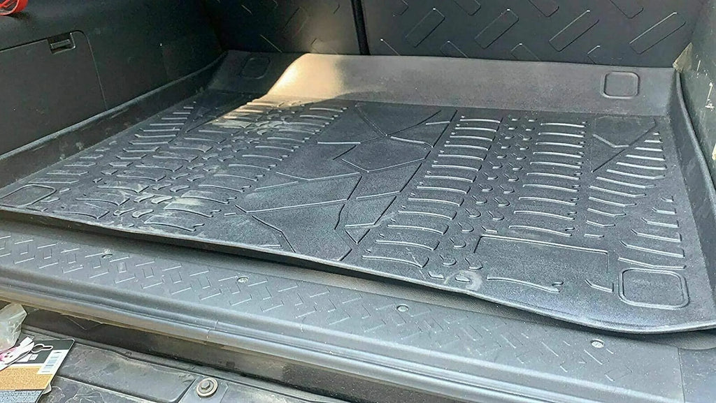 – for Trunk Cargo Non-Slip – Pre-Cut – Raised Trunk FJ Trunk for 2007-2014 Mat Install Easy Rubber Liner Cruiser – Laser Mats – to Weather-Resistant EA Lip Toyota Mat Design with EACCESSORIES Cars Car