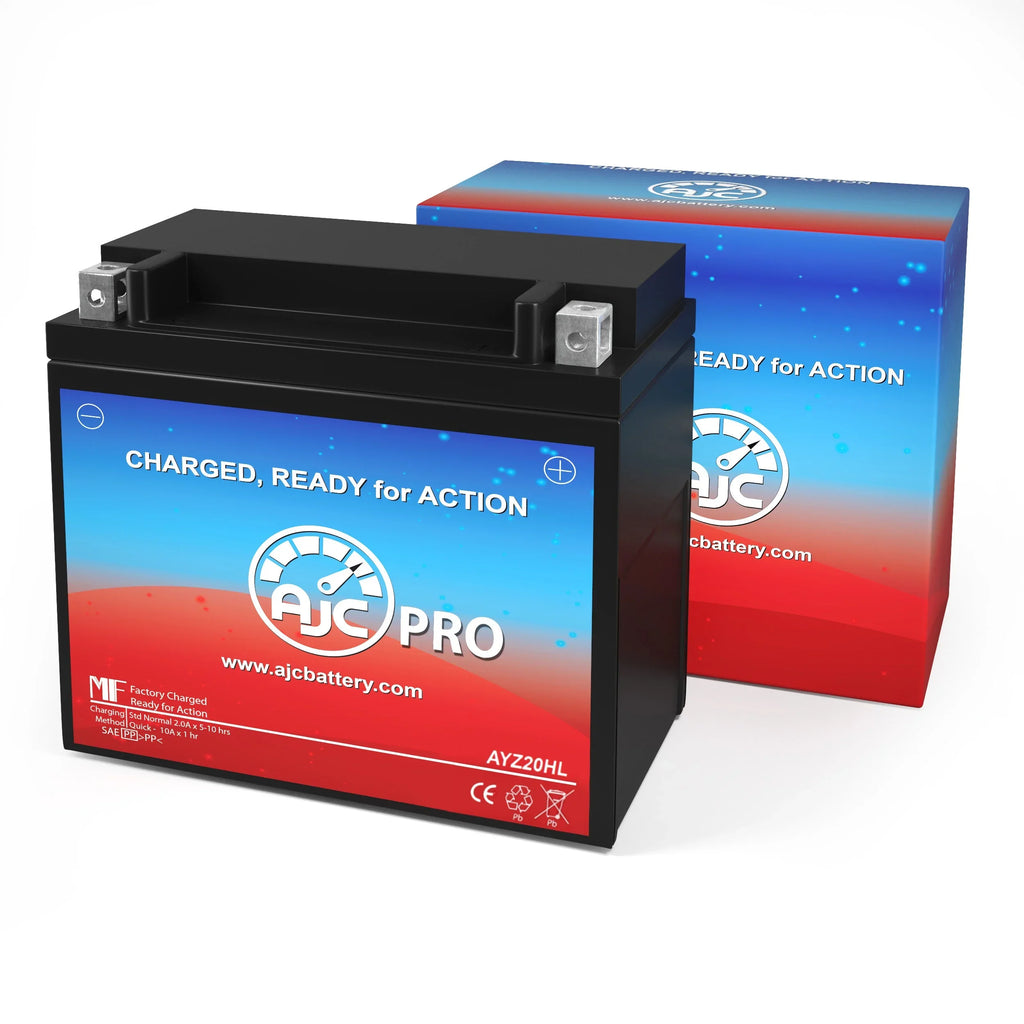 (2005) Bombardier 500Ss Snowmobile 593CC AJC Replacement GTx Compatible Battery Pro Battery with