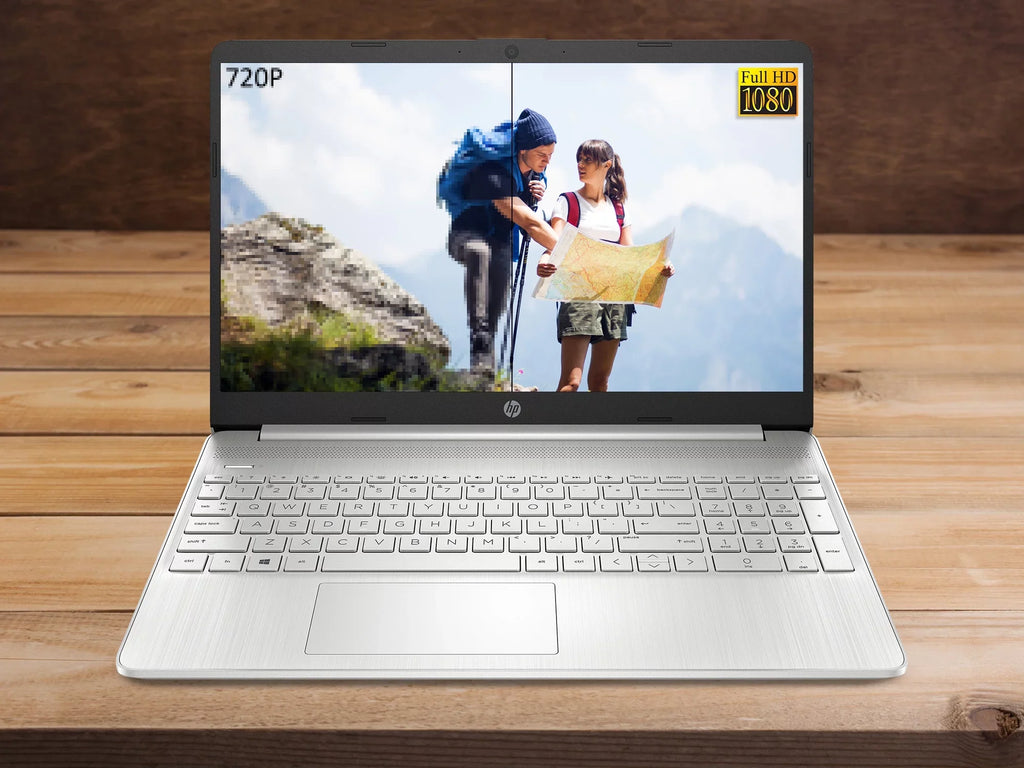 HDMI, 15.6" Windows Reader, Ryzen 6, AMD 5500U Home Wi-Fi, RAM, 32GB Display, Bluetooth, 1TB SSD, 5 Upto 10 Vega 15 4.0GHz, FHD Card NVMe HP Laptop,
