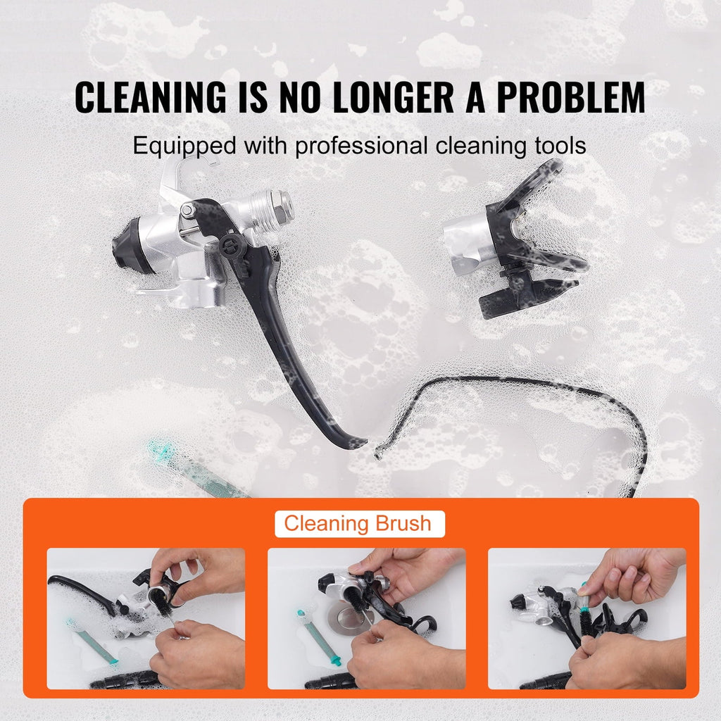 Walls, Stand 3000PSI Efficiency Paint Home Cleaning Cabinet Kits Exterior Painting Airless Electric with Paint Sprayer Sprayer, Airless Fence, SKYSHALO for Ceiling, High Interior Sprayer, 750W Stand