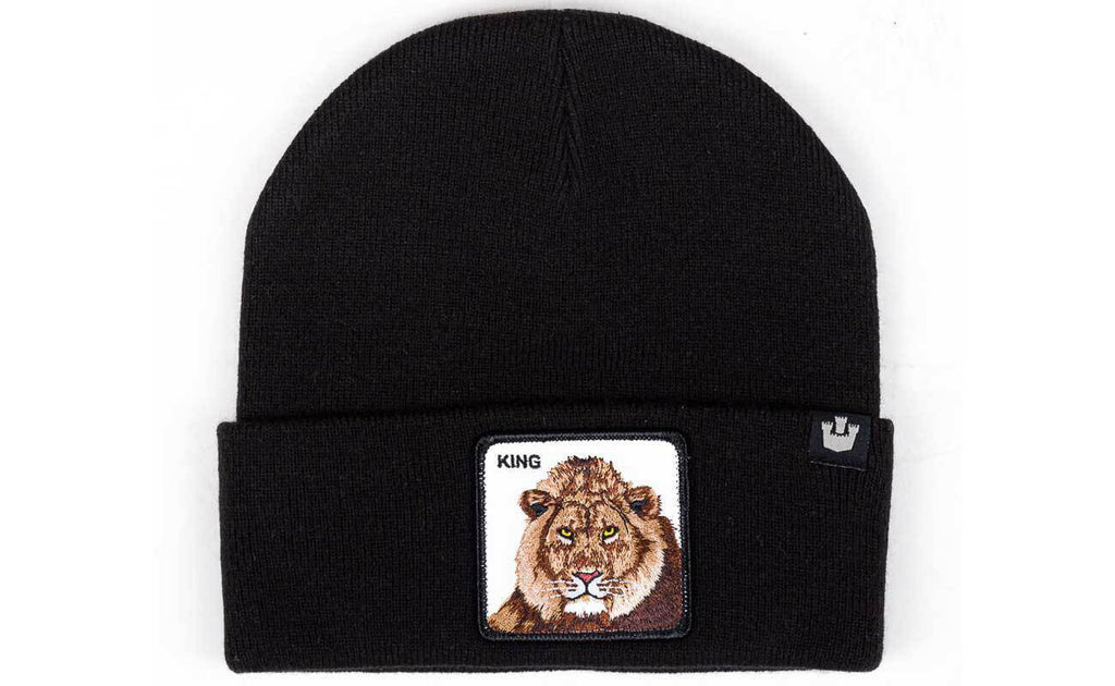 Goorin Jangle One Size Beanie, Farm 107-0037-BLK Trucker Animal Jungle Bros