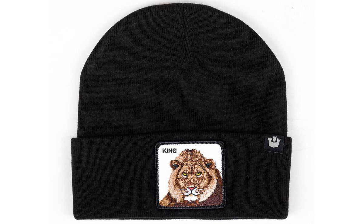 Goorin Jangle One Size Beanie, Farm 107-0037-BLK Trucker Animal Jungle Bros