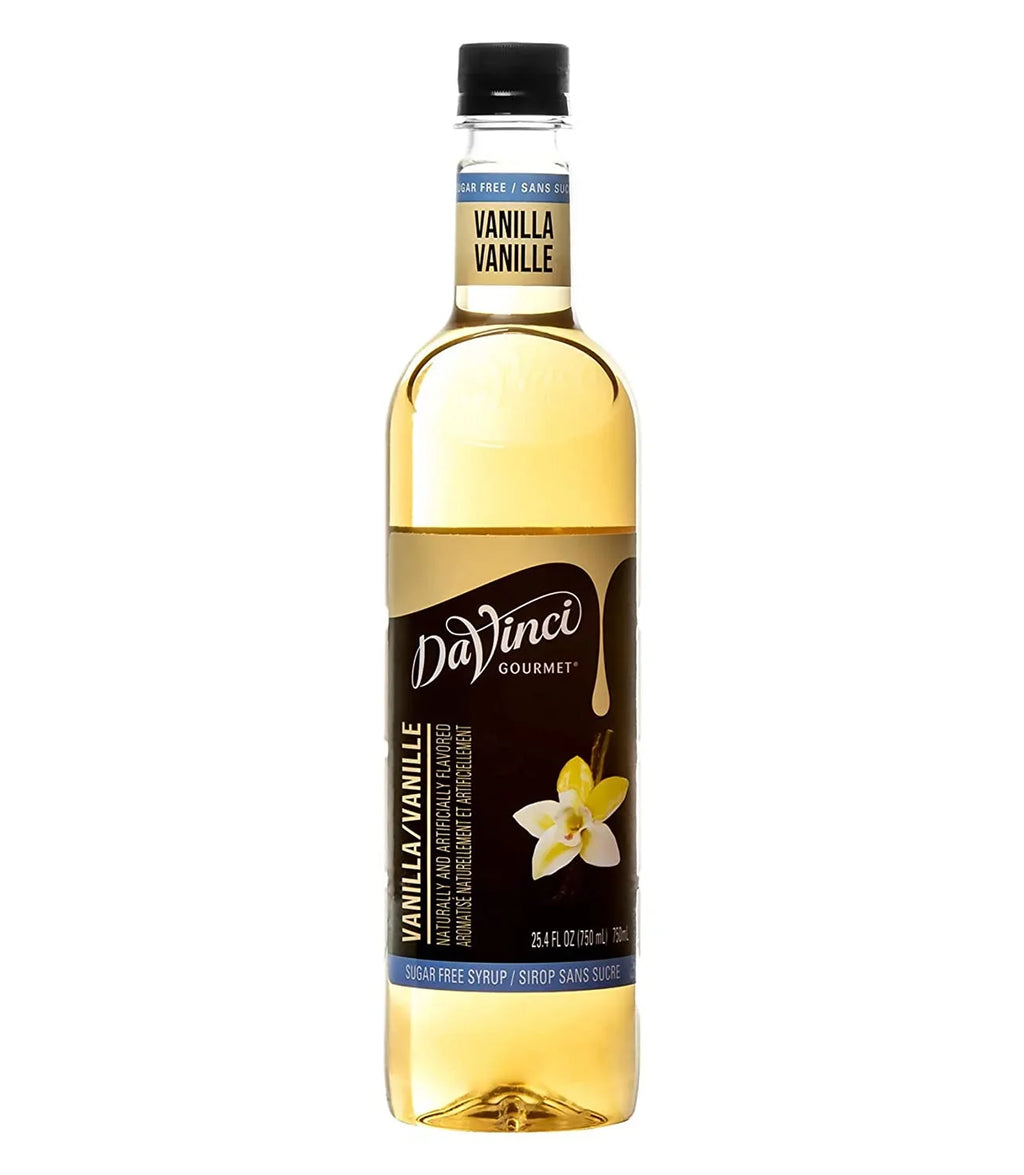 Ounce Bottle of Gourmet (Pack Sugar-Free Vanilla, Syrup, DaVinci 25.5 4)