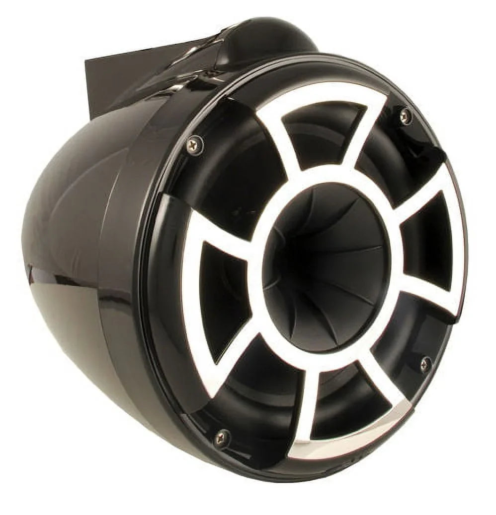 Black - 1" Fits Sounds Wet with 10" Mini Fixed to REV10 Speakers Pipe 7/8" Clamps Tower 1