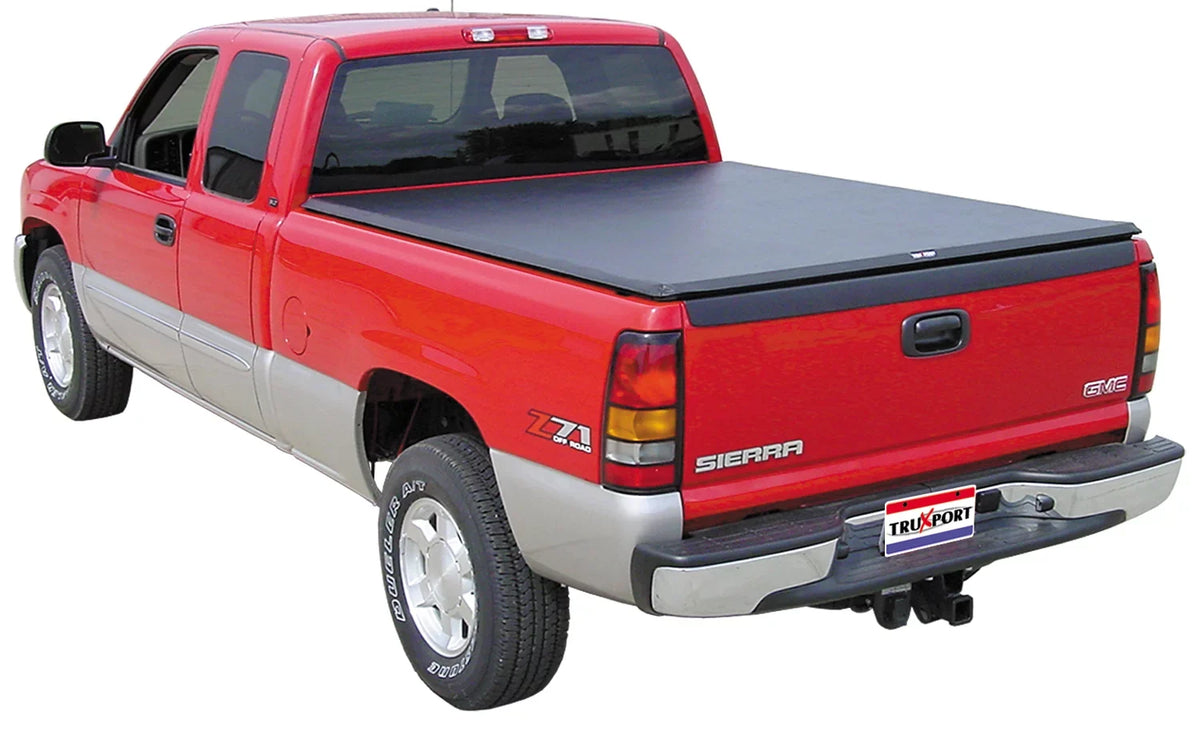 Truxport | Bed 2004-2006, Soft Roll Cover Compatible 5' 8" Bed 280601 Silverado/Sierra 1500 (68.4") Classic Tonneau Truxedo Truck 2007 | Up with Chevy/GMC