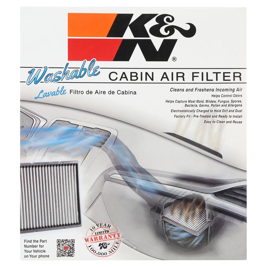 PILOT, Cleans Cabin and for HONDA 1999-2004 VF3004 Reusable Fits Incoming 2003-2008 your Honda, Washable & select: HONDA K&N ODYSSEY Air Air Freshens Filter Acura