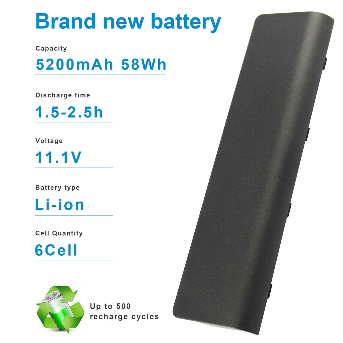 CQ42 Compaq CQ56 4400mAh Battery G4, G6, Laptop Presario Pavilion HP for CQ57