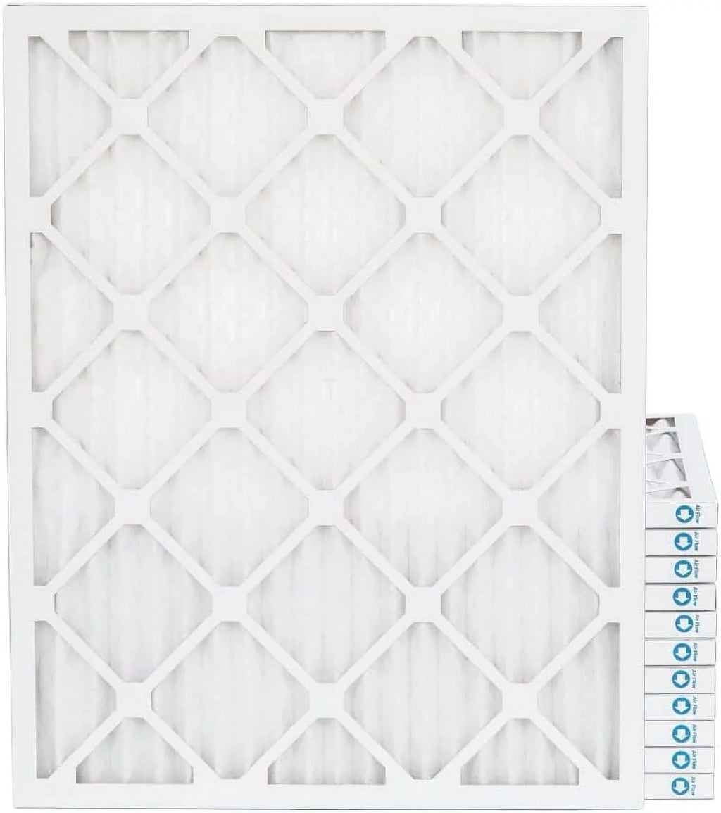 Furne 3/4, HV 23-1/2 18X24x1 17-1/2 Pleated Case Inch Air 12. X 21208-011824 8 Filters. X MERV Of Ext 1 White, Size: