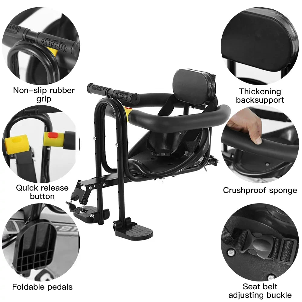Road Support Support Lixada Safety MTB Seat Child Bicycle Safety MTB Child seat Child Bike Bike Seat Pedals Saddle BUZHI MTB Seat Road Support Seat Safety seats,Saddle Pedals