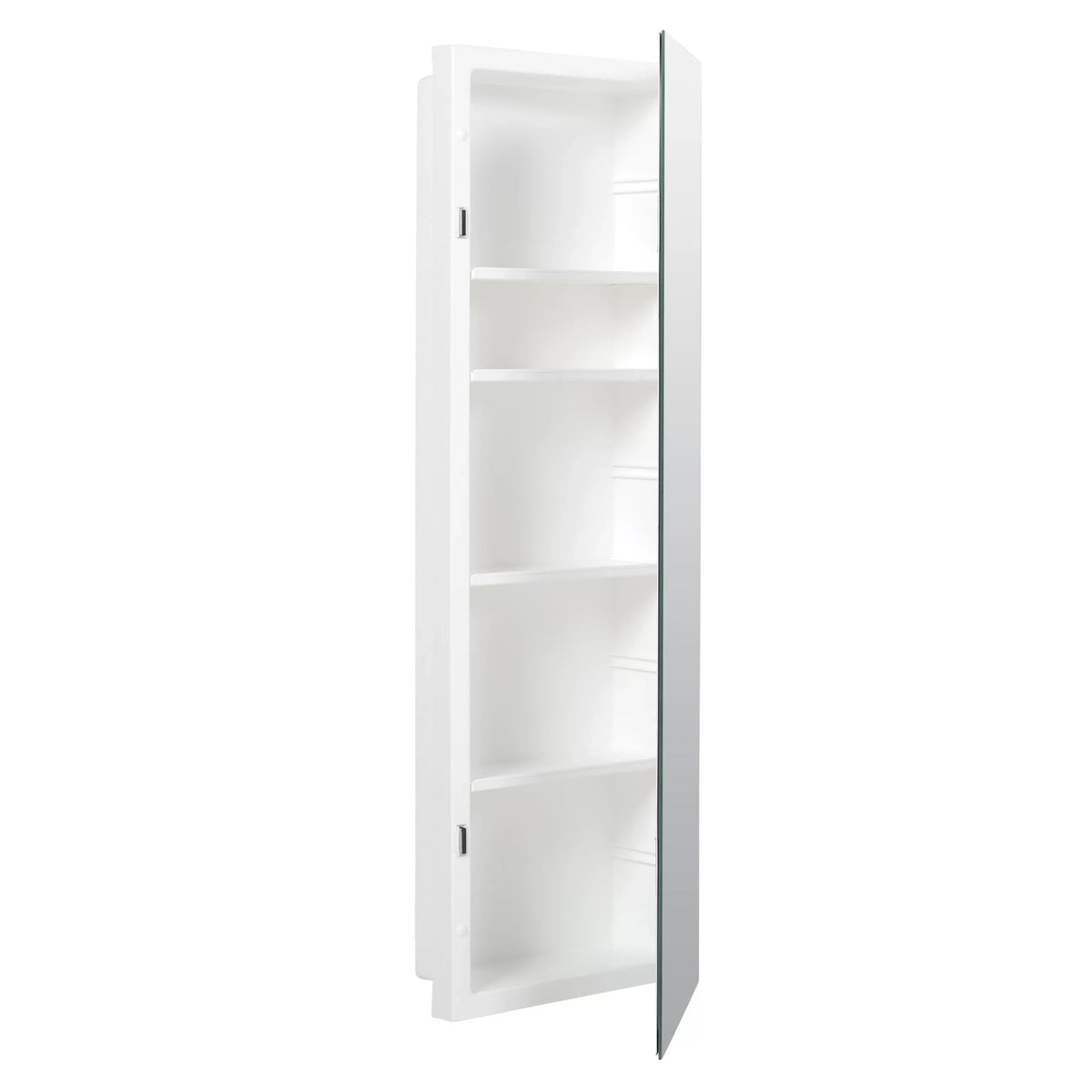 Rectangle, American 12 36 Cabinet, Frameless Medicine Recess-Mount Reversible Pride in., Mirror x