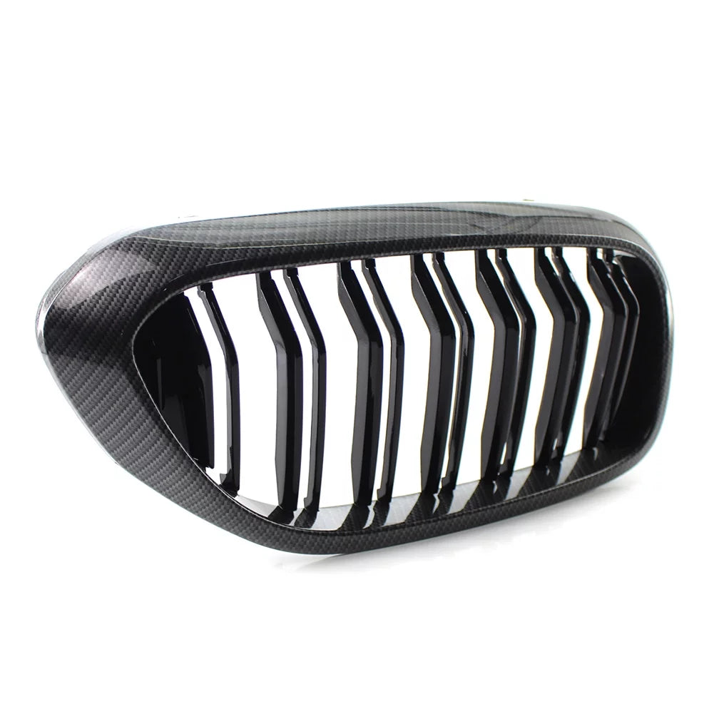 for BMW 530i Keney G38 5 2017 Carbon Front ZSWAL G30 540i G31 2018 Series 2019, Grill Style Grille Cover Fiber Trim