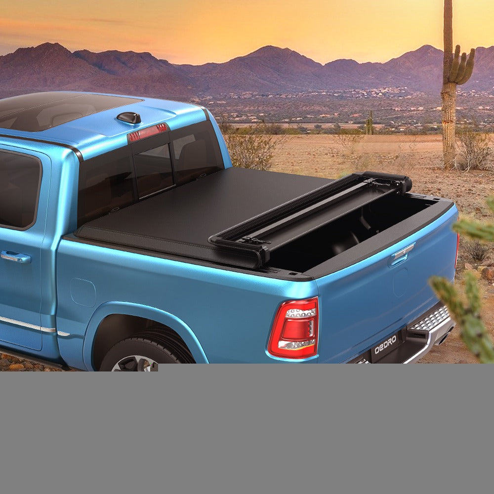for Cover Four Soft Fold Bed Dodge Truck 1500 2009-2023 Tonneau 5.6ft Ram Ledkingdomus Quad Fold Covers