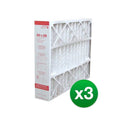 HVAC Air 11 Honeywell Replacement Pleated MERV FC100A1037 (3 Pack) 20x25x4 Filter For