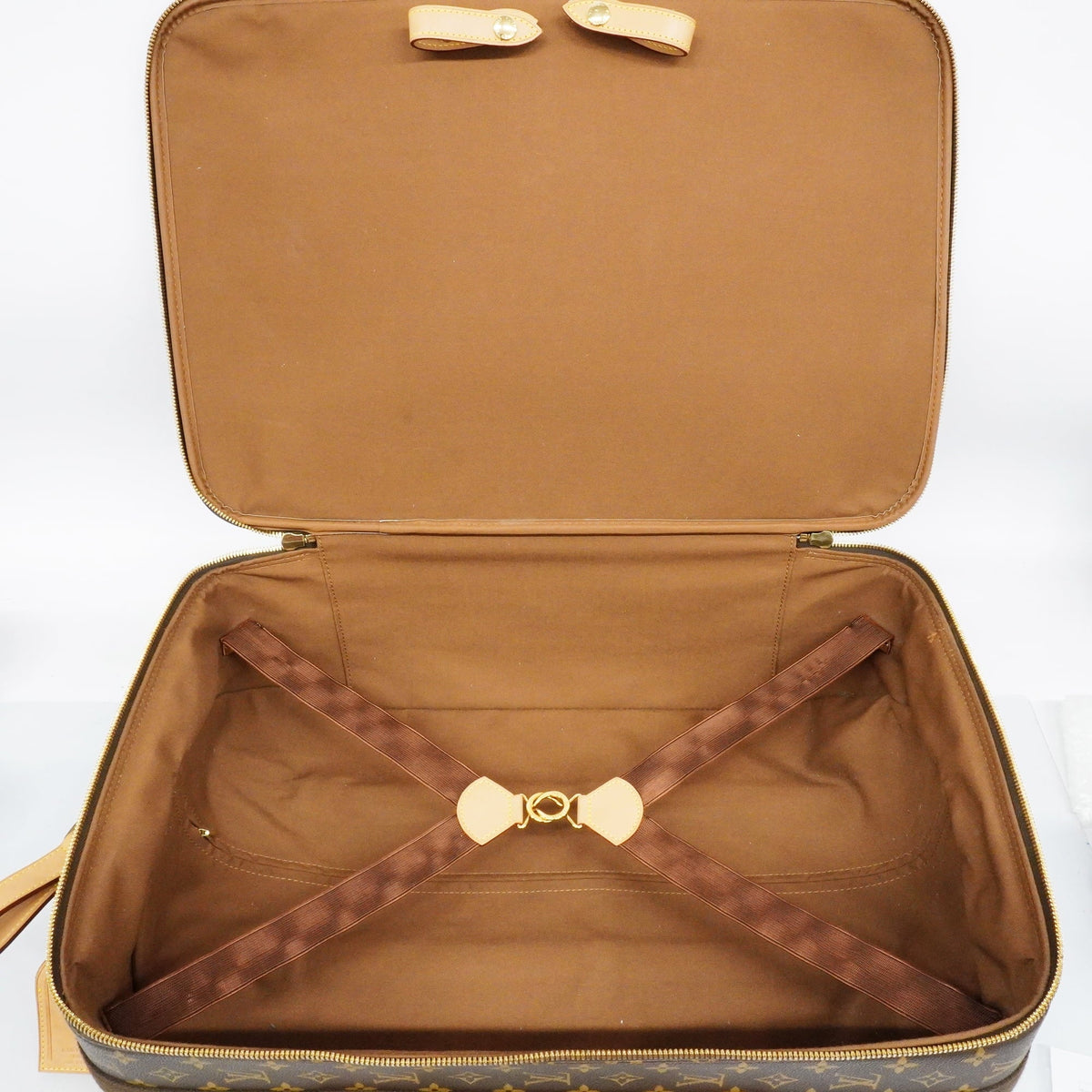 M23294 Vuitton Used Monogram Louis Case 55 Auth Pegas Carry
