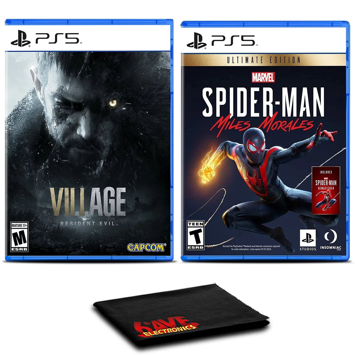 58001-12 Resident Miles and Evil PlayStation SpiderMan 5, Village Morales,