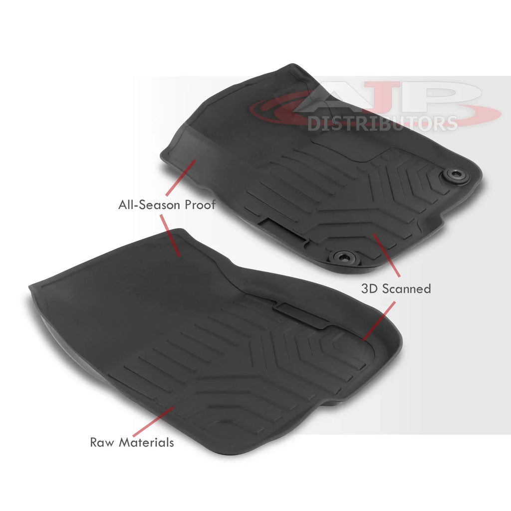 Liner Rubber For Compatible/Replacement 21 2020 2021 18 Honda TPE Floor Set Distributors 22 CRV 2019 2022 19 20 Front Proof Mats 2018 Rear RT 2017 CR-V Weather SUV 3-Piece Guard RW All Season AJP 17