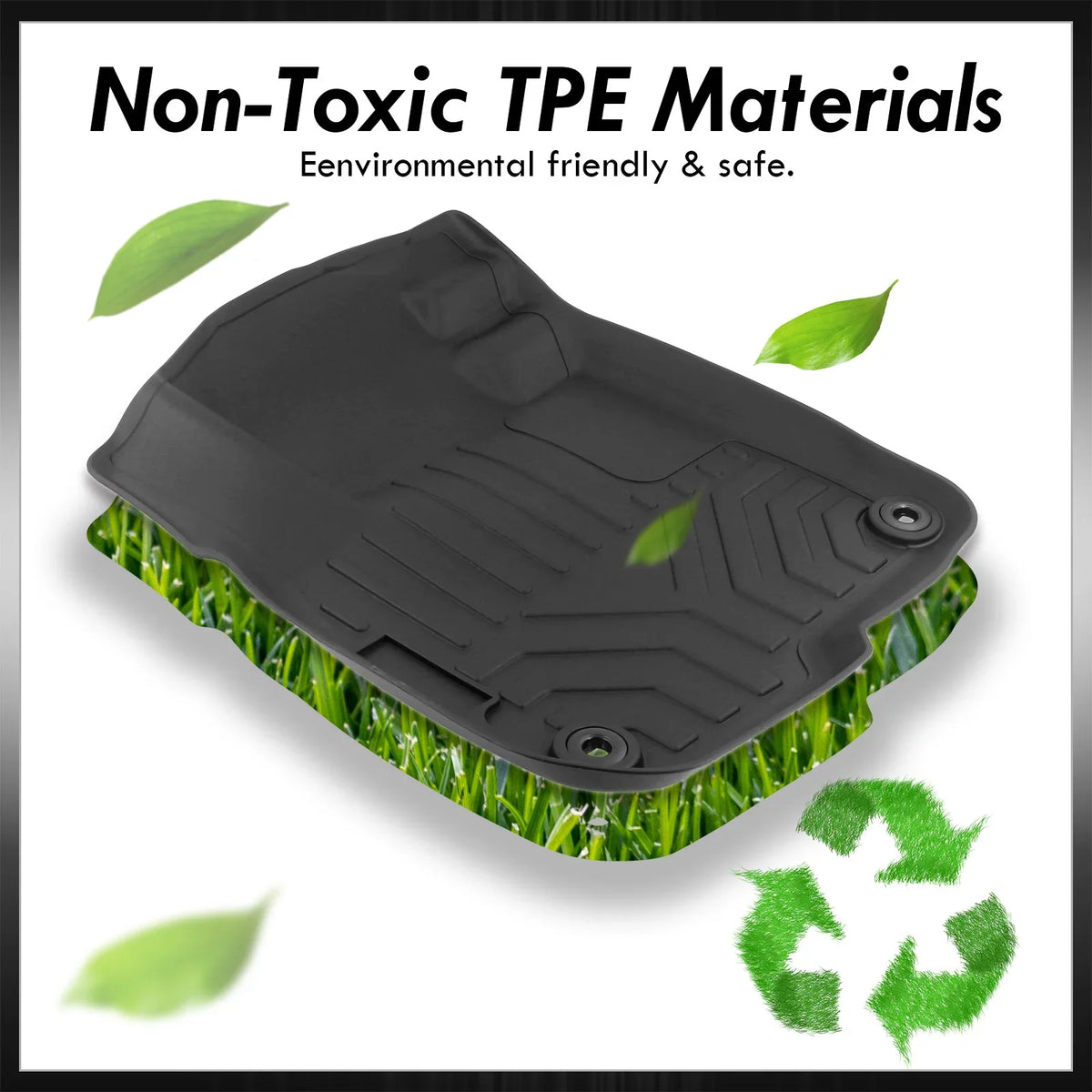 Liner Rubber For Compatible/Replacement 21 2020 2021 18 Honda TPE Floor Set Distributors 22 CRV 2019 2022 19 20 Front Proof Mats 2018 Rear RT 2017 CR-V Weather SUV 3-Piece Guard RW All Season AJP 17