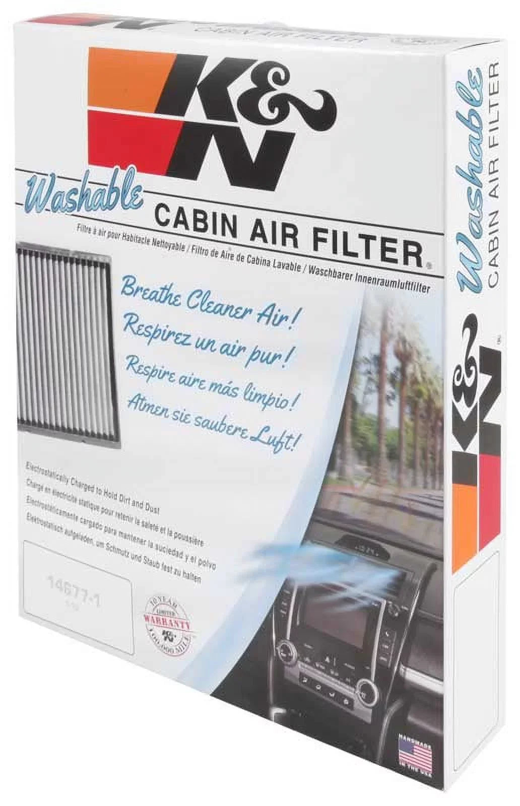 LEXUS for & and Fits Air Cabin Freshens Washable K&N TOYOTA 2001-2007 your VF2008 Lexus Incoming HIGHLANDER, Toyota, Reusable RX Air Filter Cleans 1999-2003 select: