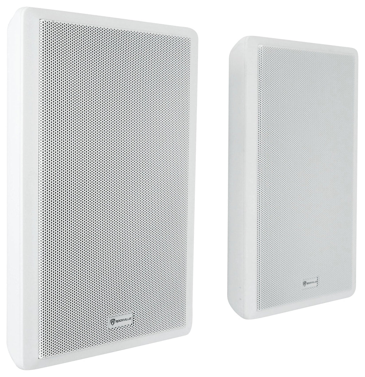 Wall 4 White Slim Speakers Restaurant/Bar/Cafe Amp+4 JBL White Pendant+6 6-Zone