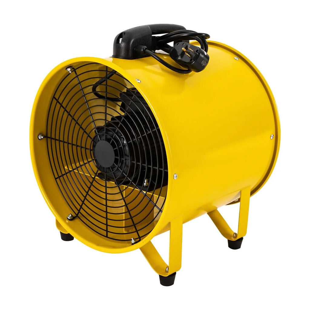 Blower Portable Noise Exhaust High-Velocity 2160 Extractor 32.8ft Hose, and Job for Low & Home Duct 1100W Utility Fume 3178 CFM with Fan 16-Inches Ventilator, Site