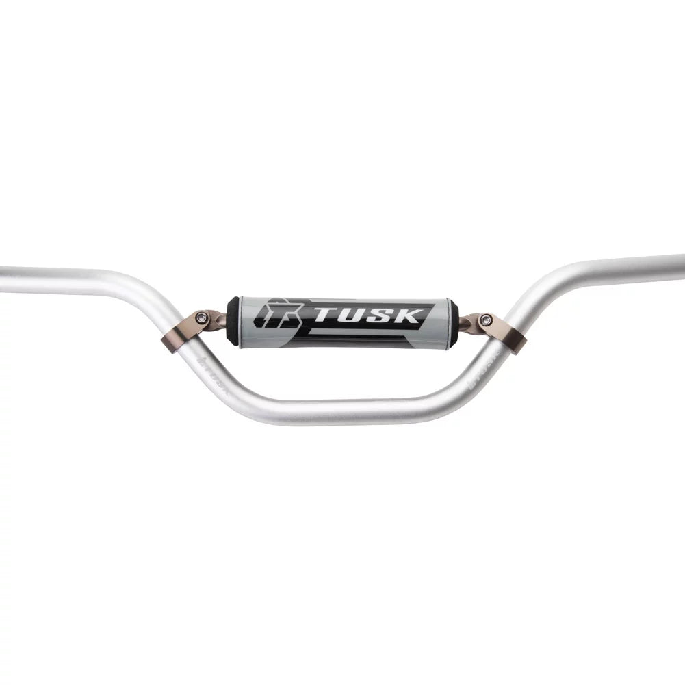 Aluminum Tusk Silver Handlebar KX CR3 LEM Mini Bend T-10 1997 For 7/8"