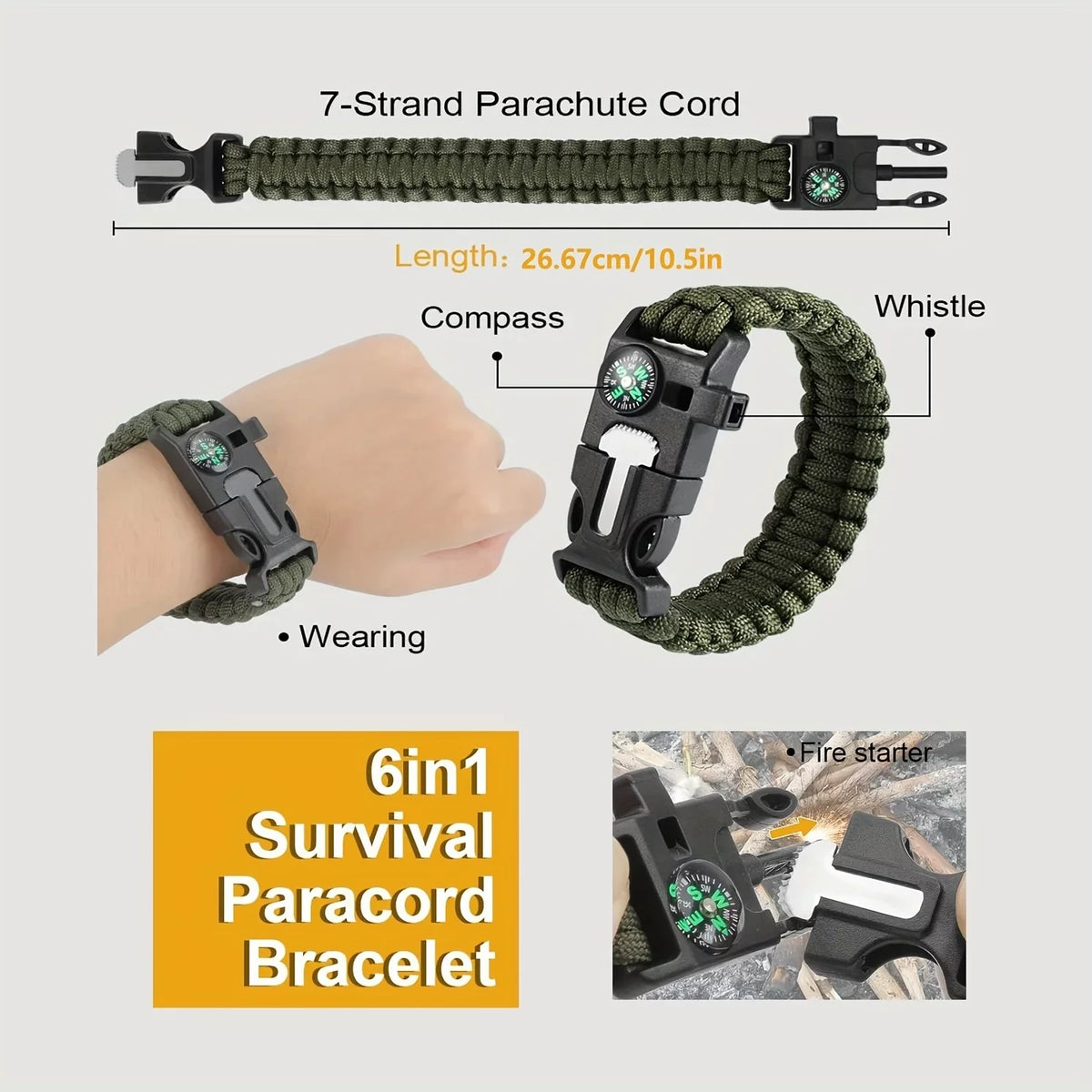Fishing Emergency Birthday Hunting Gift Husband 1 Men Survival For Kits, Camping, For Father's Dad In Outdoor Equipment Gift, Survival 20