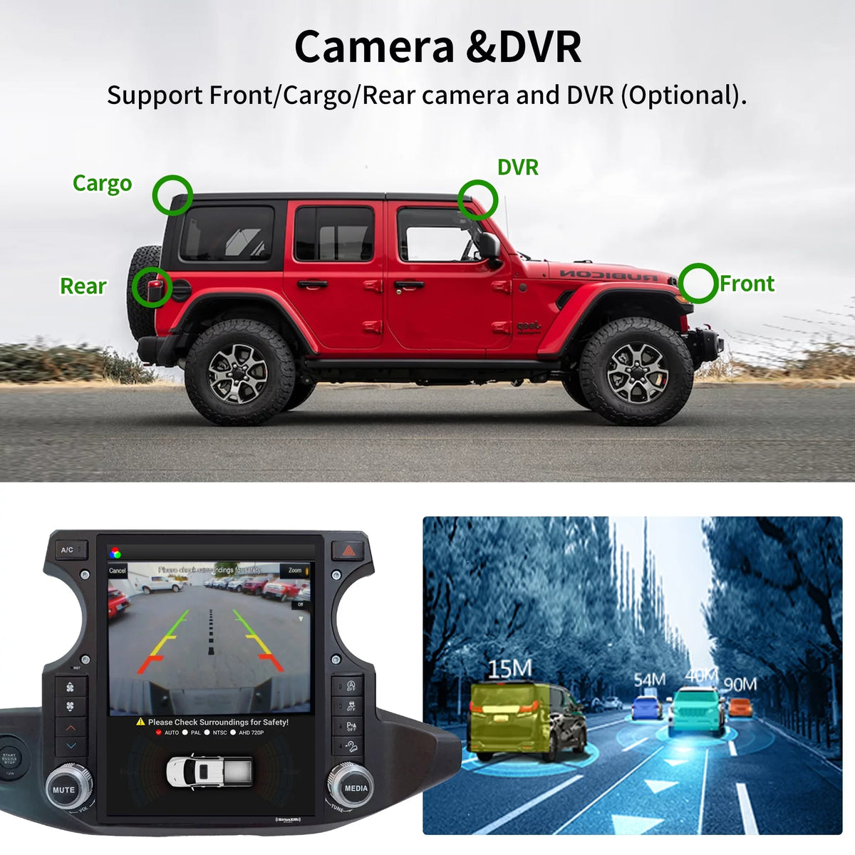 Gladiator Gen5 Replacement Wrangler Touch SirusXm GPS Navigator for 12.1 Car 4G+64G Android Truck Linkswell Radio Car Apple Screen radio inch 2018-2021 Stereo T-style Carplay Auto Jeep