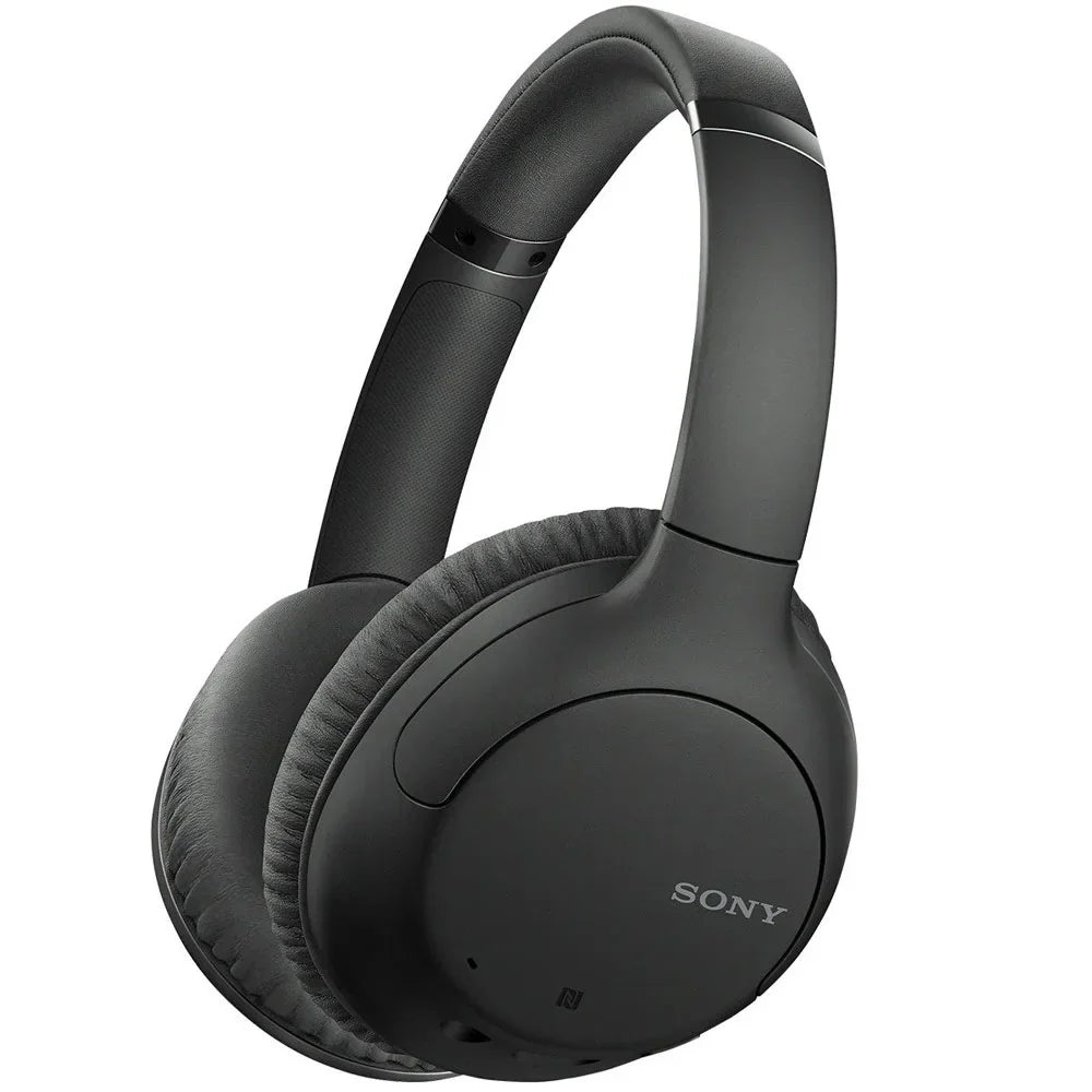 Deco Noise-Canceling Headphones the Case WHCH710N Bundle for with Wireless Headphones Stand Sony Gear WH-CH710N (Black) Model Headphone and