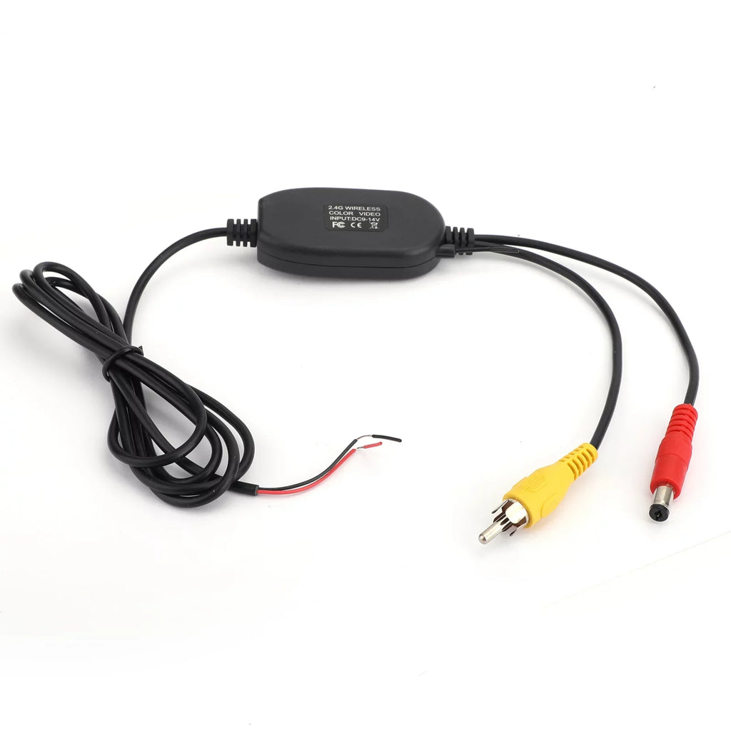 7" View Car Rear Night Camera View Monitor IR + Mirror Kit Rear Wireless