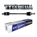 CAN-AM REPLACEMENT EFI Outlander FOR OE 450 L CV 2016 STYLE RIGHT FRONT DPS AXLE