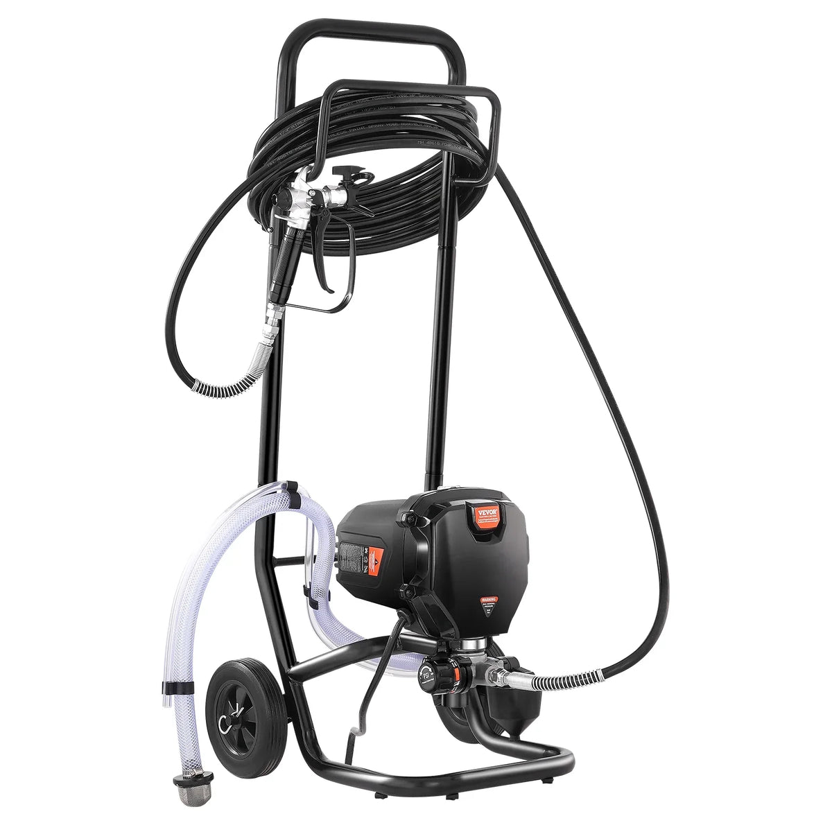 Walls, Stand 3000PSI Efficiency Paint Home Cleaning Cabinet Kits Exterior Painting Airless Electric with Paint Sprayer Sprayer, Airless Fence, SKYSHALO for Ceiling, High Interior Sprayer, 750W Stand