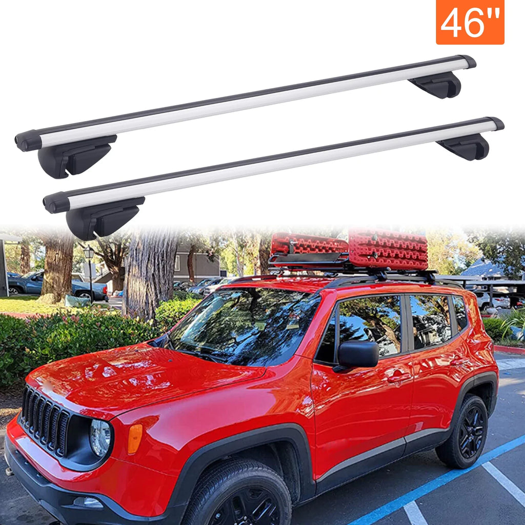 Cargo 46" Bar Roof Outback Top Carrier Bicycle Rack Car Wagon For Cross Subaru