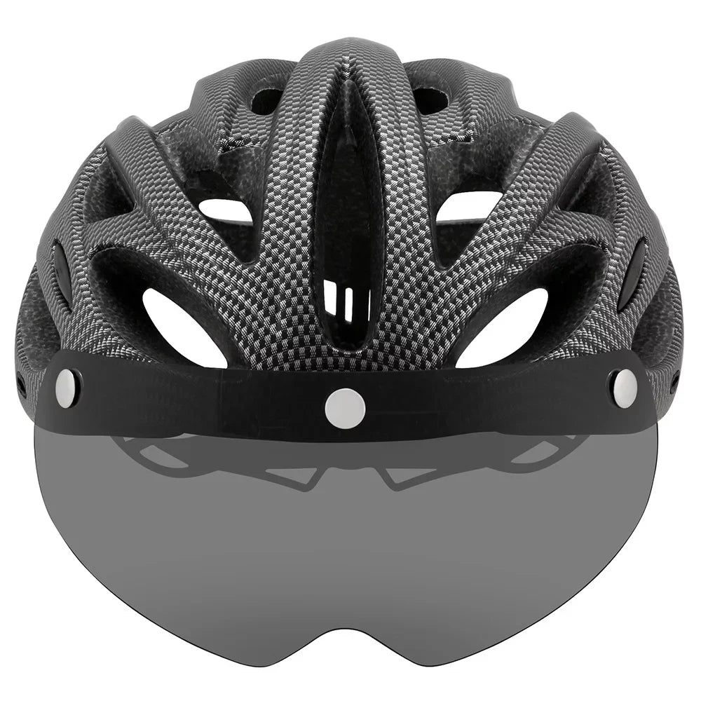 Helmet Helmet,Road Waterproof Mountain Waterproof CAIRBULL Tube Bike Equipment Frame Ride Lens Comes Helmet Riding Frame Bike Brim Frame Tube Added Lens Bike - Safely Frame Bike Bike Mountain Brim