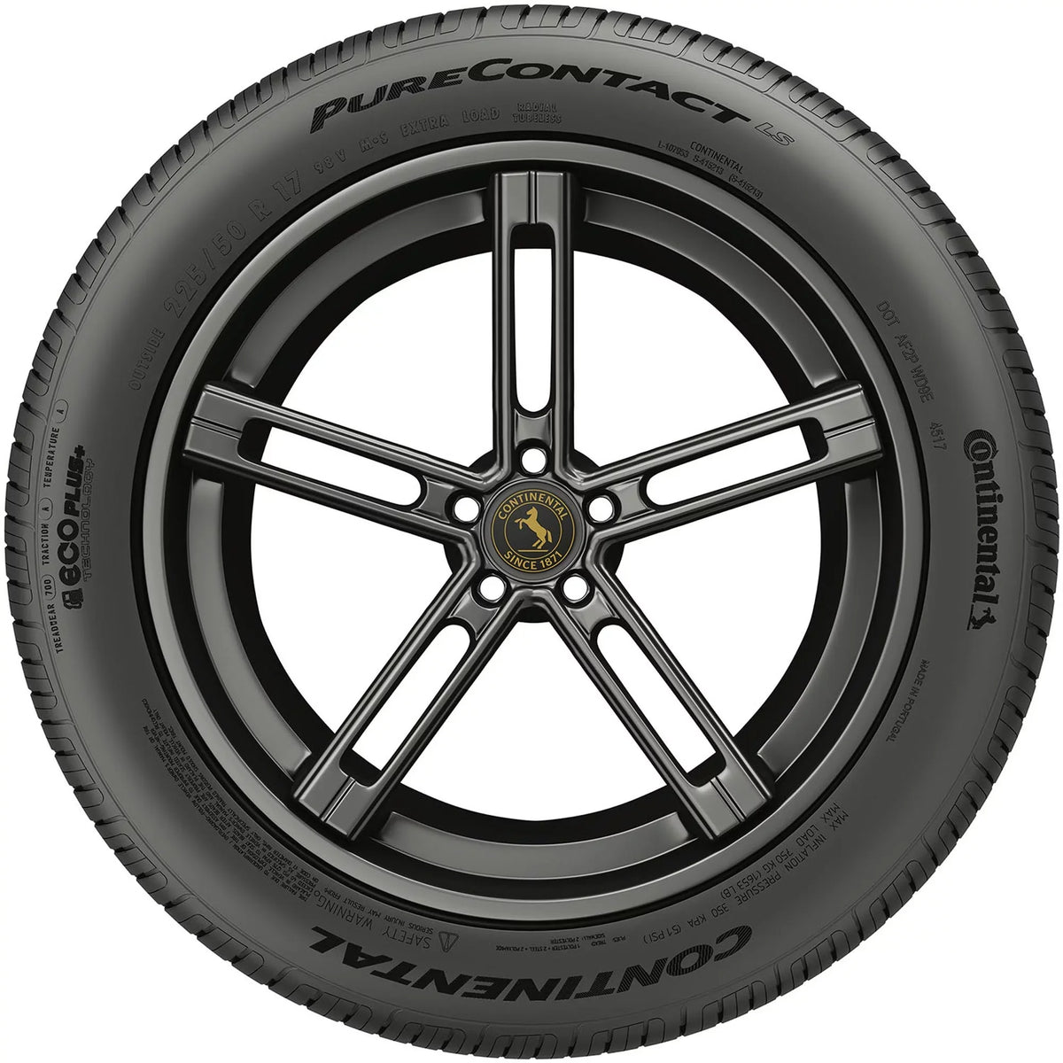 Tire Continental V All-Seaon LS Passenger 98 225/50R17 PureContact