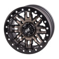 Teton 4.0 Wolverine For Wheel 1000 14x7 4/156 2022 (2 4 RMAX R-Spec Beadlock Smoke/Black YAMAHA Pack) + Tusk 3.0