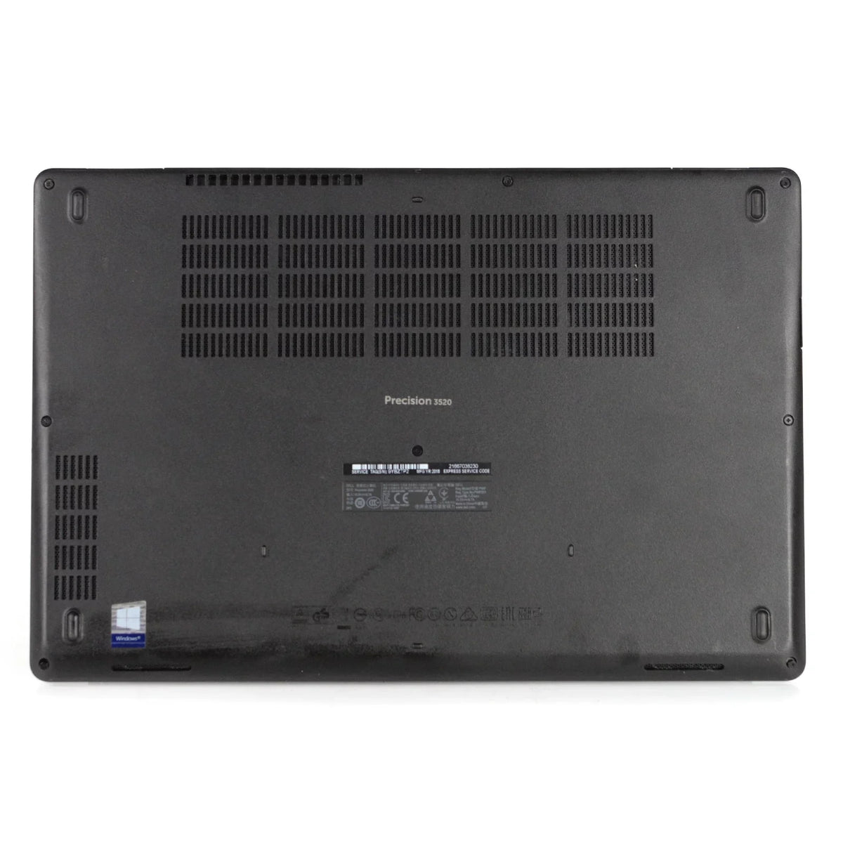 8GB 3520 Precision Integrated 10 Dell SSD M.2 Win Core 15.6" i7 B Home v.WCA Graphics Used 256GB Laptop