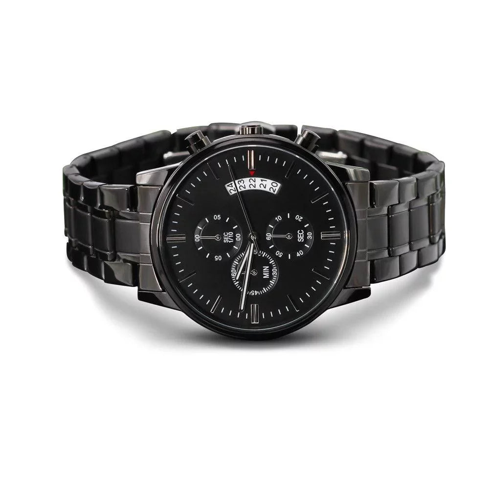 Stainless Steel Copper Motorcycle Multifunction 1995 Engraved Motorcyles W Watch Custom Rider Men's Dial