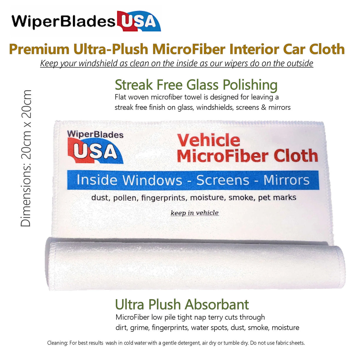 (Set Wiper Performance Beam 2019 Base w/Rear 3) Wipers Cadillac XT5 of