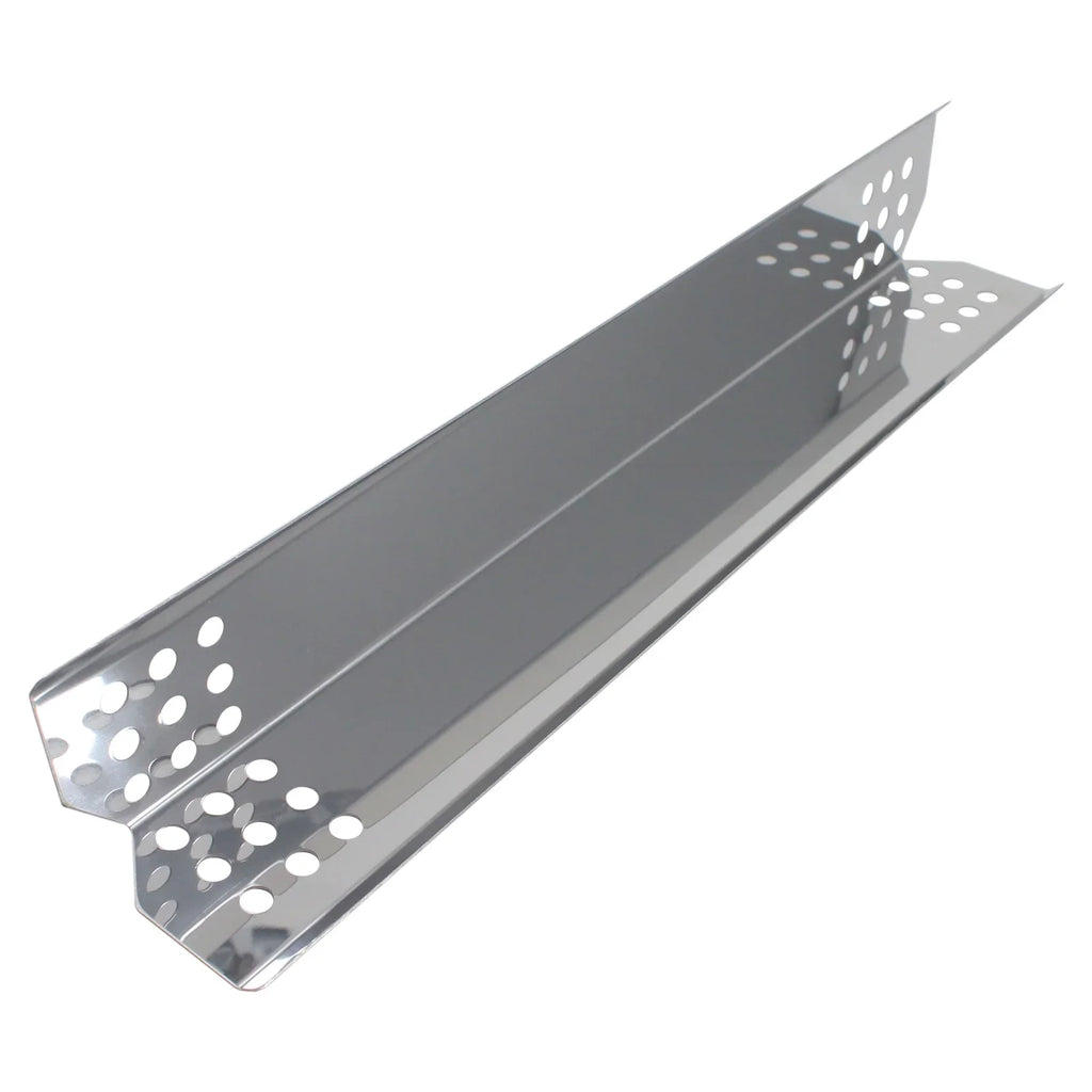 Jenn 1/8" 720-0709B for Plate Shield Heat Tent Vaporizer Replacement 16 Stainless 2-Pack Barbeque Grill Cover - BBQ Burner Compatible Bar, Parts Bar, Steel Flame Air Flavorizer Tamer,