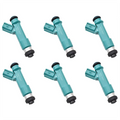 for Set 4.0L Tundra Tacoma 12 Nozzles 4.0L Of Cruiser Set Injectors 23250-31060 4Runner 4.0L Fuel 2007-2009 Holes 6pcs 23209-39075 Replacement FJ FJ787 2003-2009 2005