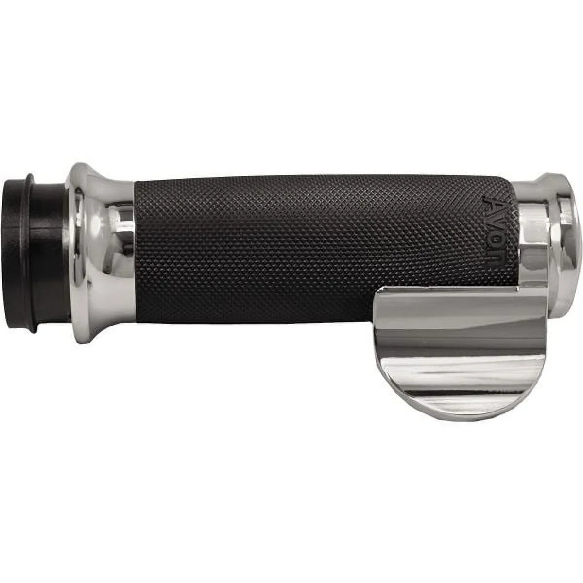 Contour Boss F-B-W Grips Custom Grips CC-85-CH-BO-FLY; / Avon Chrome Throttle W