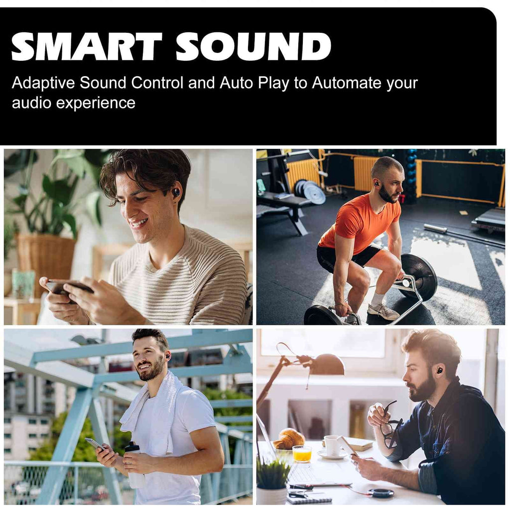 Y700 Balanced, Charging Case, Lenovo Connect, True 5.2 Compatible Black, Bluetooth with UrbanX Bluetooth + Water Connection, Bass Earbuds (2023) Dual Boost Legion Wireless IPX5 Resistance,