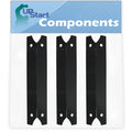 Steel Tent 3-Pack BBQ Replacement Parts Tamer, Flavorizer Shield Flame Plate Vaporizer Bar, 3/4" Bar, - for Porcelain Grill Barbeque Cover 810-7440-S Burner Heat 17 Charmglow Compatible