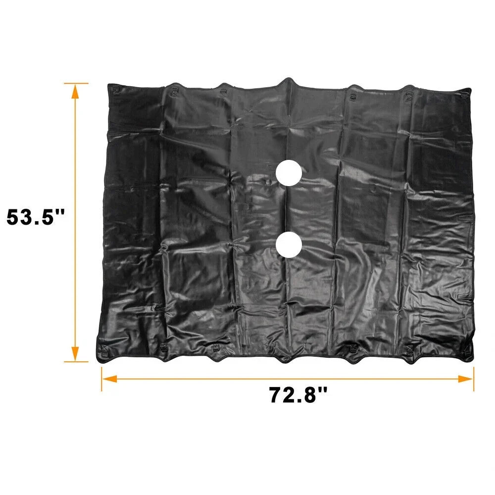 Premium Protection - Leather Protector Sunshade for Ultimate Sun Jeep JKU NEW JK Wrangler 07-18